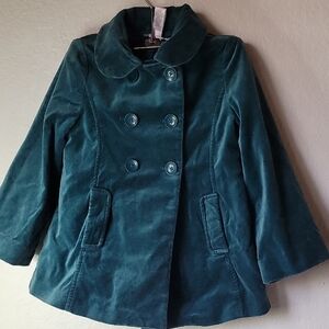Janie And Jack  Double-Breasted Teal Jacket Blazer  Size 4-5